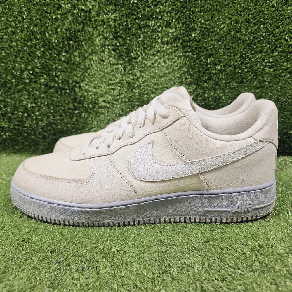 Nike Air Force 1 '07 LV8 EMB Summit White Blue Whisper DV0787-100 Mens 13